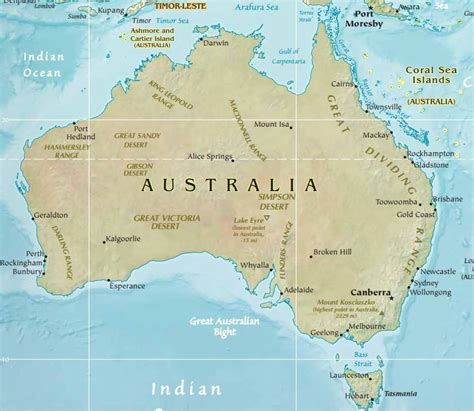 com quantos paises a australia tem uma fronteira seca